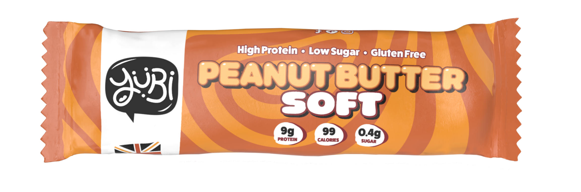 YuBi Peanut Butter Soft bar wrapper